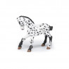 Poulain Appaloosa noir, figurine cheval PAPO 51540