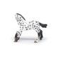 Poulain Appaloosa noir, figurine cheval PAPO 51540