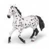 Cheval Appaloosa noir, figurine PAPO 51539