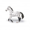 Cheval Appaloosa noir, figurine PAPO 51539