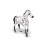 Cheval Appaloosa noir, figurine PAPO 51539