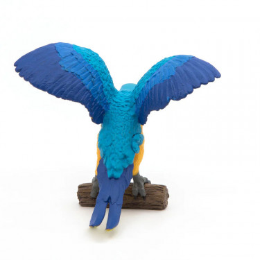 Perroquet ara bleu, figurine PAPO 50235