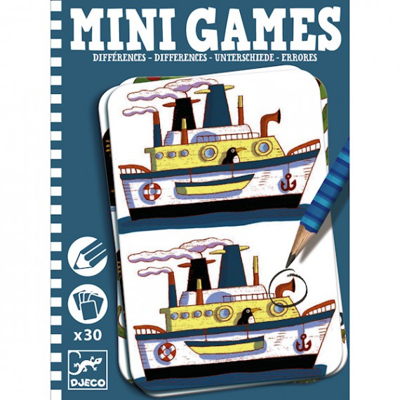 Les différences de Rémi, Mini Games DJECO 5306 Les différences de Rémi, Mini Games DJECO 5306