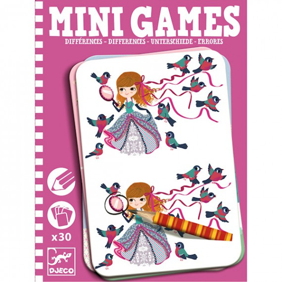 Les différences de Léa, Mini Games DJECO 5307 Les différences de Léa, Mini Games DJECO 5307