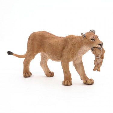 Lionne avec lionceau PAPO 50043