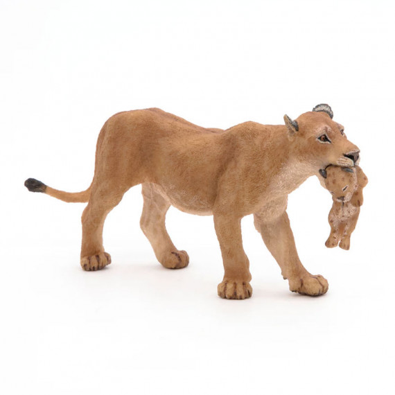 Lionne avec lionceau PAPO 50043