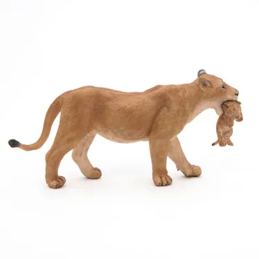Lionne avec lionceau PAPO 50043