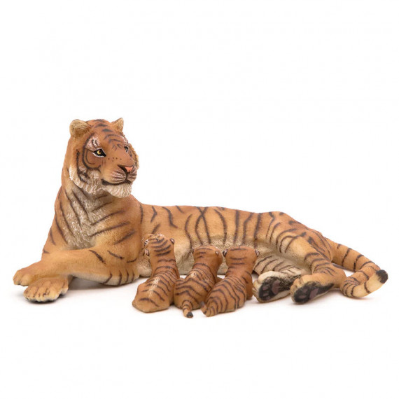 Tigresse couchée allaitant PAPO 50156