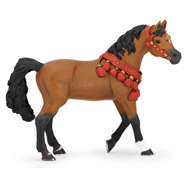 Cheval arabe en tenue de parade, PAPO 51547