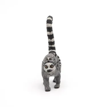 Lémurien et son bébé, figurine PAPO 50173