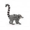 Lémurien et son bébé, figurine PAPO 50173