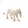 Lionne blanche avec lionceau PAPO 50203