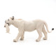 Lionne blanche avec lionceau PAPO 50203