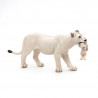 Lionne blanche avec lionceau PAPO 50203