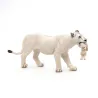 Lionne blanche avec lionceau PAPO 50203