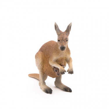 Kangourou et son bébé PAPO 50188