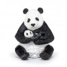 Panda assis et son bébé PAPO 50196