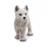 Jeune loup polaire, figurine PAPO 50228