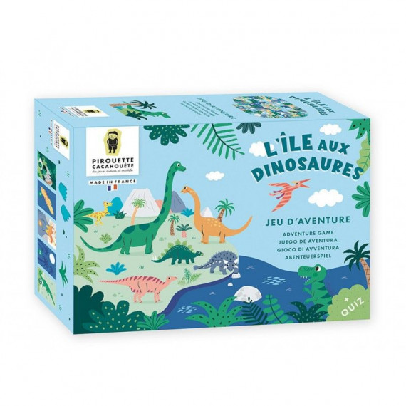 Jeu de l'île aux dinosaures Pirouette Cacahouète