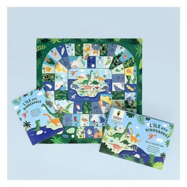 Jeu de l'île aux dinosaures Pirouette Cacahouète