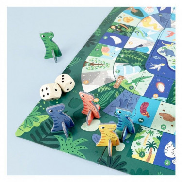 Jeu de l'île aux dinosaures Pirouette Cacahouète