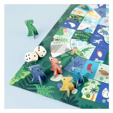 Jeu de l'île aux dinosaures Pirouette Cacahouète