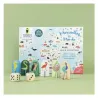 Jeu de l'oie "Merveilles du Monde" Pirouette Cacahouète x Papier Curieux