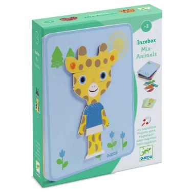 Inzebox Mix-Animaux, jeu magnétique DJECO 3071