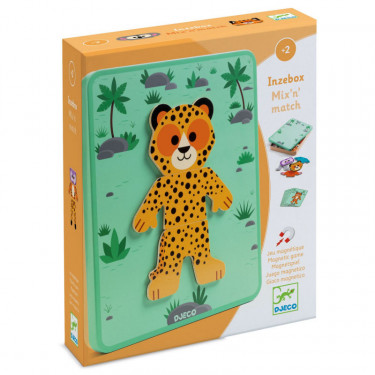 Inzebox Mix and Match, jeu magnétique DJECO 3070