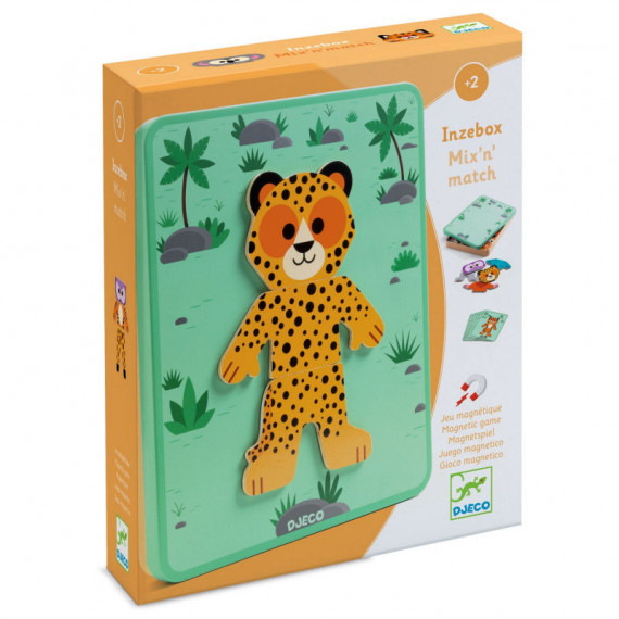 Inzebox Mix and Match, jeu magnétique DJECO 3070