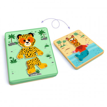 Inzebox Mix and Match, jeu magnétique DJECO 3070