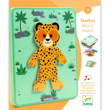 Inzebox Mix and Match, jeu magnétique DJECO 3070