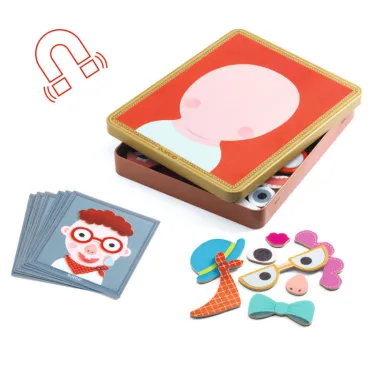Inzebox Portraits, jeu magnétique DJECO 3072