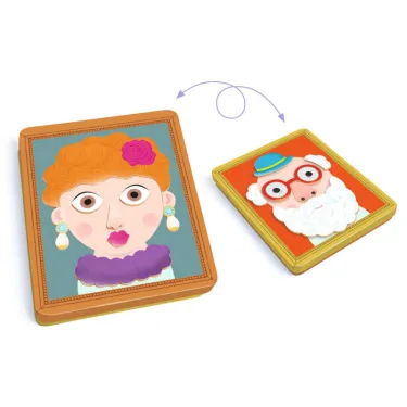 Inzebox Portraits, jeu magnétique DJECO 3072