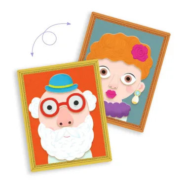 Inzebox Portraits, jeu magnétique DJECO 3072