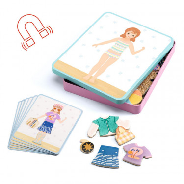 Inzebox Dressing, jeu magnétique DJECO 3073