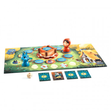 REDWOODS jeu de société pour enfant DJECO 5269 - Petit Chaperon Rouge
