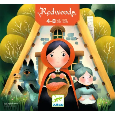REDWOODS jeu de société pour enfant DJECO 5269 - Petit Chaperon Rouge
