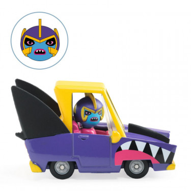 Shark N'Go Voiture Crazy Motors DJECO 5476