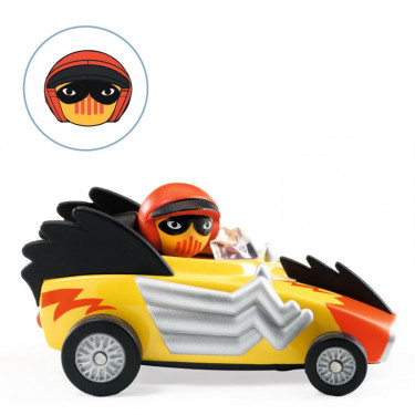 Electro Choc Voiture Crazy Motors DJECO 5482