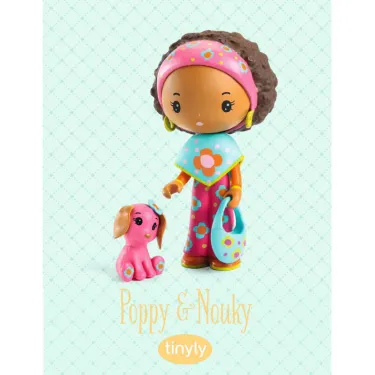 Poppy & Nouky figurine tinyly Djeco 6957