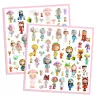 Stickers métallisés "Le petit monde des Tinyly" Djeco 9286