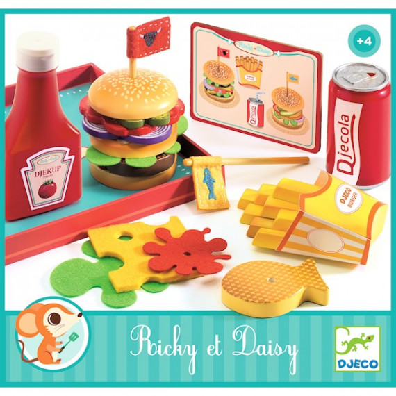 Ricky et Daisy, jouet dînette DJECO 6635 Ricky et Daisy, jouet dînette DJECO 6635
