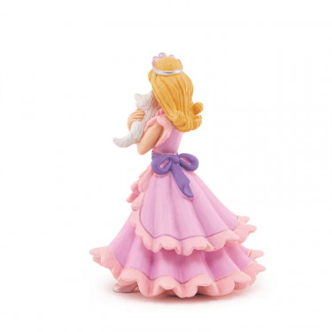 Princesse Chloé avec son petit chat, figurine PAPO 39010