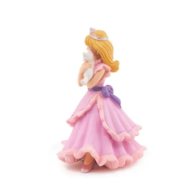 Princesse Chloé avec son petit chat, figurine PAPO 39010