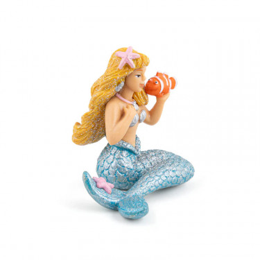 Sirène argentée, figurine PAPO 39107