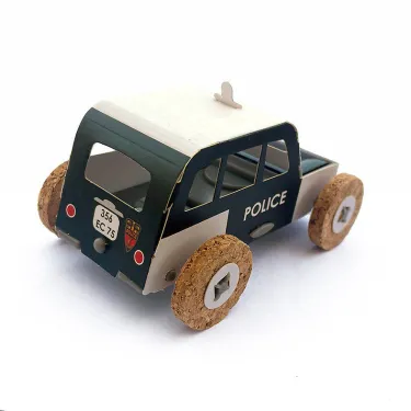 Autogami Voiture de police, voiture solaire