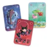Mini Family jeu des 7 familles, jeu de cartes DJECO DJO5101