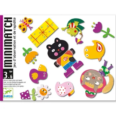 Minimatch, jeu de cartes DJECO DJO5175