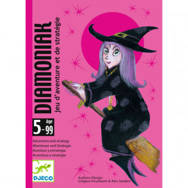 Diamoniak jeu de cartes DJECO 5117